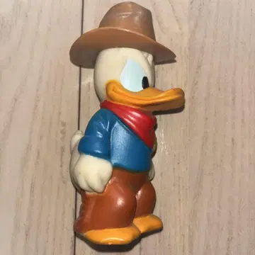 디즈니 도널드 덕 카우보이 소프트 비닐 빈티지