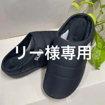 SUBU 블랙 샌들 수납 봉투 포함