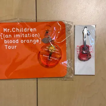 Mr.Children 미스치루 blood orange 참 스트랩
