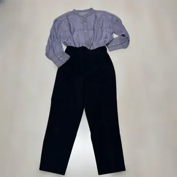 새상품 global work 턱 테이퍼드 팬츠 M