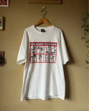 RAGE AGAINST THE MACHINE 셔츠 XL