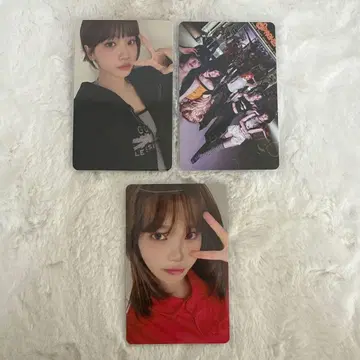 LE SSERAFIM 스파게티 weverse 채원 럭키 드로우