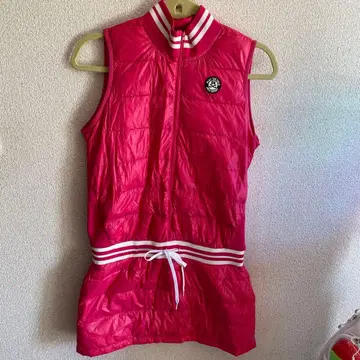 JACK BUNNY 핑크 슬리브리스 원피스