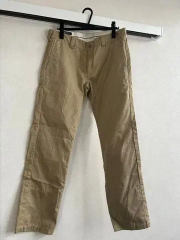 BEAMS 베이지 치노 팬츠 사이즈 L