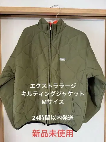 [ 미사용 ] X LARGE 리버서블 퀼팅 자켓