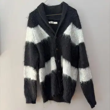 FACTOTUM 모헤어 니트 가디건