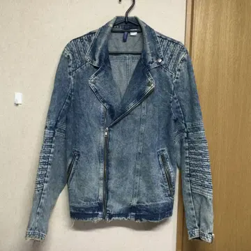 당일 발송 가능! H&M G 데님 라이더 자켓