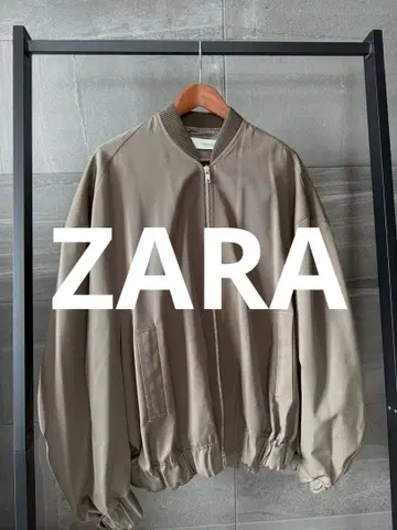 [ 새상품급 ] ZARA 자라 드롭 숄더 MA-1풍 자켓