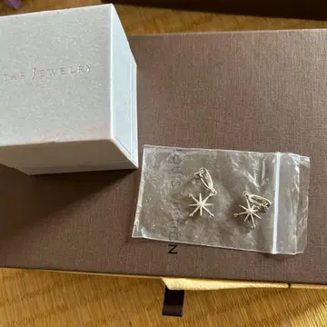 Star Jewelry 별 모양 실버 귀찌