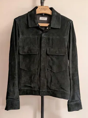 EDITION 고트 스웨이드 가죽 자켓