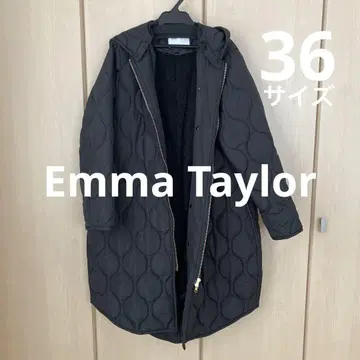 Emma Taylor 아름다운 실루엣 3way 퀼팅 후드 코트