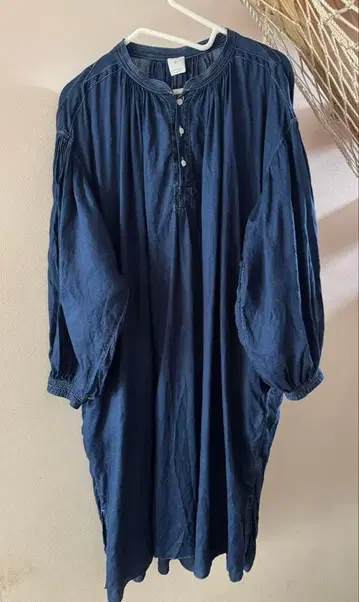 SP 에슈페 인디고 린넨 원피스