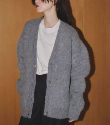 TODAYFUL Brashed Vneck Cardigan