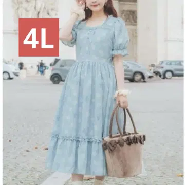 아오키 미사코 니나스 콜라보 원피스 시마무라 4L