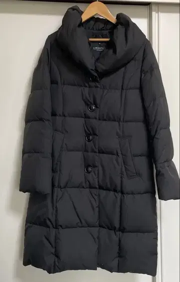 새상품급 m's select LIMONTA 다운 코트 블랙 사이즈 38