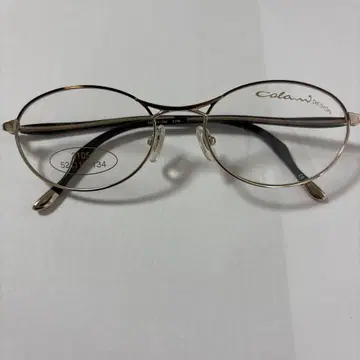 코라니 독일제 안경 프레임 골드 x 브라운