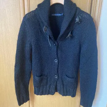 랄프 로렌 여성용 가디건