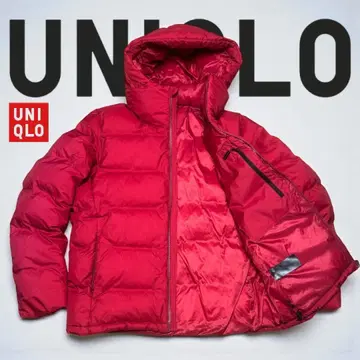 [새상품급] UNIQLO 유니클로 심리스 다운 XL 레어 컬러 레드