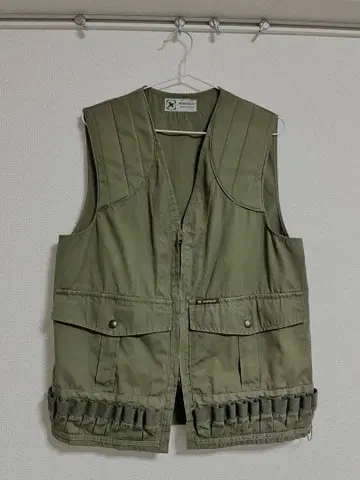 [ 구제 의류 ] 빈티지 아메카지 낚시용 조끼 (밀리터리)