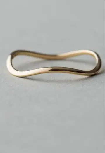 K10 YG 레이어드 웨이브 반지 13호