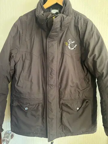 초기 웨스트 라이드 다운 자켓 라이더 스컬 플라이트 바이커