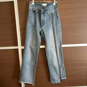 AMERI 지퍼 데님 팬츠 25