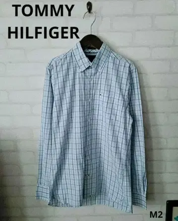 TOMMY HILFIGER 80's 긴팔 체크 셔츠