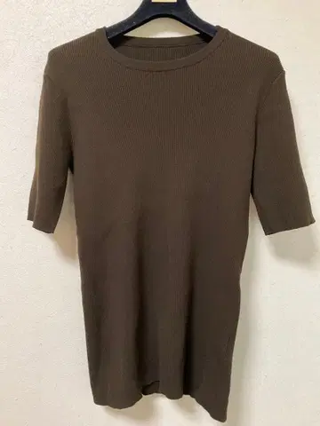 Deuxieme Classe 리브 티셔츠 크루넥 반팔