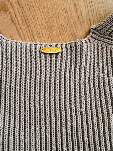 MUSE 두지엠 클라세 니트 그레이 풀오버