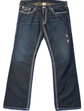 TRUE RELIGION 트루 릴리전 데님 팬츠 데미지 가공