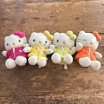 키티 봉제 인형 헤이세이 레트로 플리스 베스트