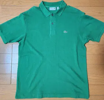 LACOSTE 그린 피케 셔츠