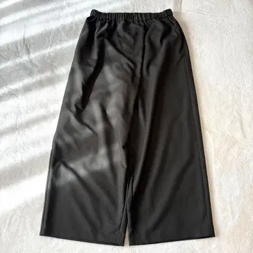 [ mizuiro ind ] 랩 라이크 이지 팬츠 차콜 그레이