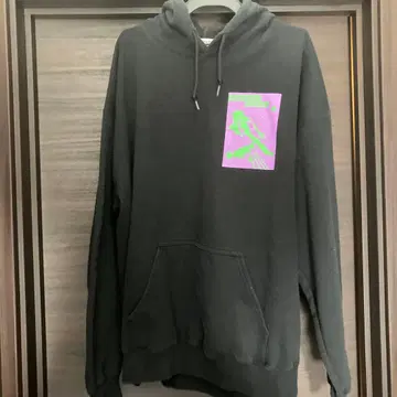 딜리버리 헬즈 후드 부착 후드티