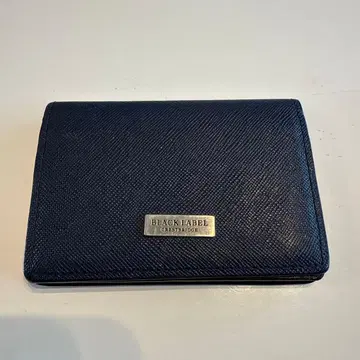 BLACK LABEL CRESTBRIDGE 명함지갑 네이비