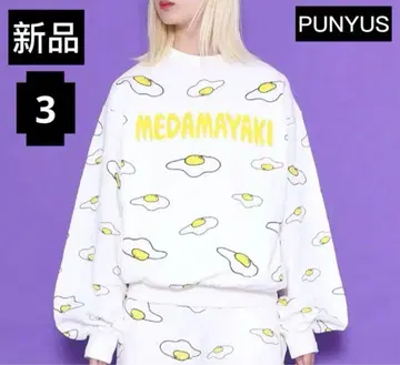 새상품 나오미짱 PUNYUS 맨투맨 눈알 오버 사이즈 3