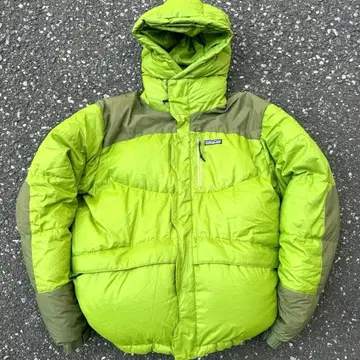 Patagonia 더스 파카 피츠로이 자켓 다운 그린 레어