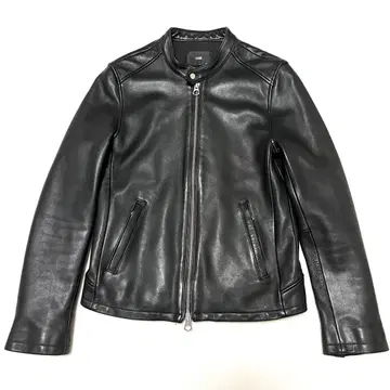 HARE 하레 램 가죽 싱글 라이더 자켓 S 사이즈 블랙