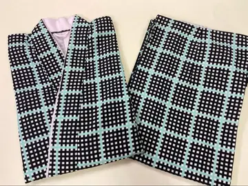 새상품 세탁 가능한 니부시키 기모노 재단 완료 M 사이즈 폴리에스테르