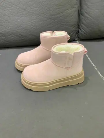 핑크 패션 부츠