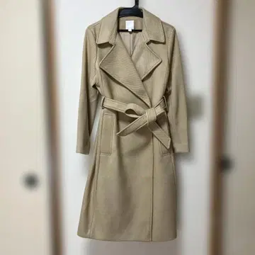 새상품 H&M 코트 베이지