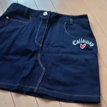 Callaway 네이비 데님 스커트