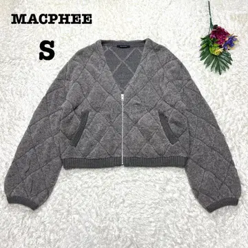 맥피 가디건 후드티 겉옷 숏 기장 오버 사이즈 S