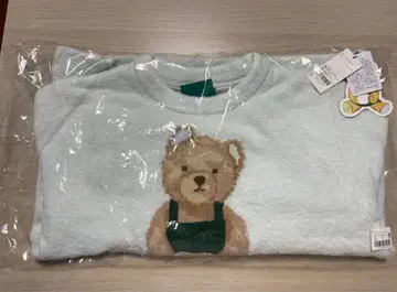 파우더 베어 자카드 풀오버 민트 그린