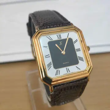 세이코 SEIKO JF 남성용 쿼츠 시계 배터리 포함 작동품