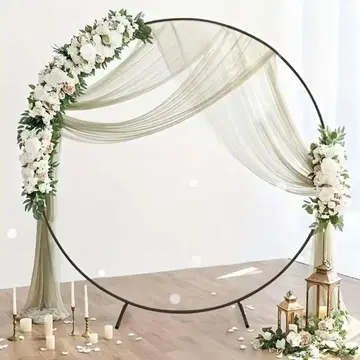 웨딩 아치 블랙 결혼식 웰컴 스페이스 고탁