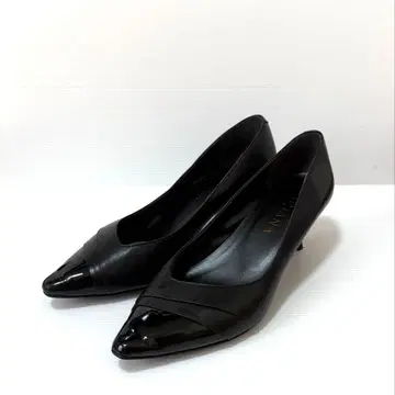 DIANA 펌프스 힐 블랙 24.5cm