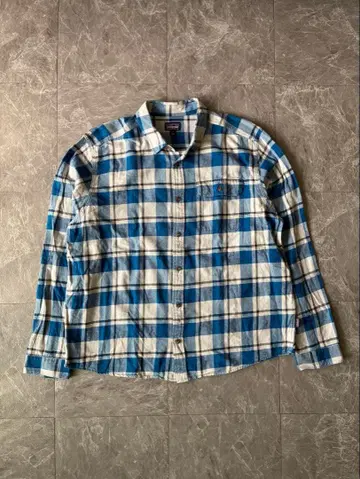 Patagonia 체크 무늬 플란넬 셔츠