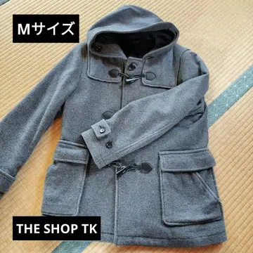 [ THE SHOP TK ] M 사이즈 그레이 더플 코트
