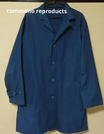 코모노리 프로덕츠 체스터 코트 블루 블루종 겉옷 블루